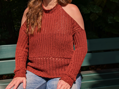 Crochet Pattern Cozy Rib Sweater