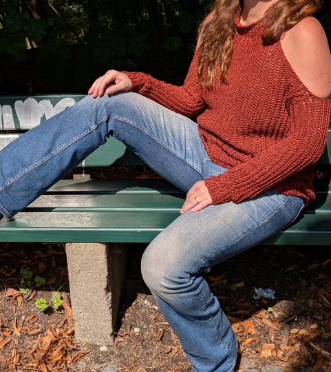 Crochet Pattern Cozy Rib Sweater