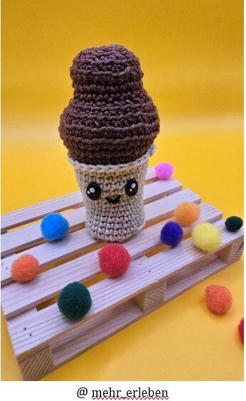 Digital crochet pattern “Schaumi” – small foam cup (approx. 10–15 cm) - Image 9