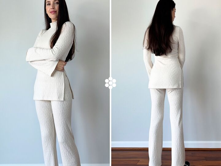 Lounge Set Fiona | Zweiteiler für Zuhause & Unterwegs | PDF Schnittmuster