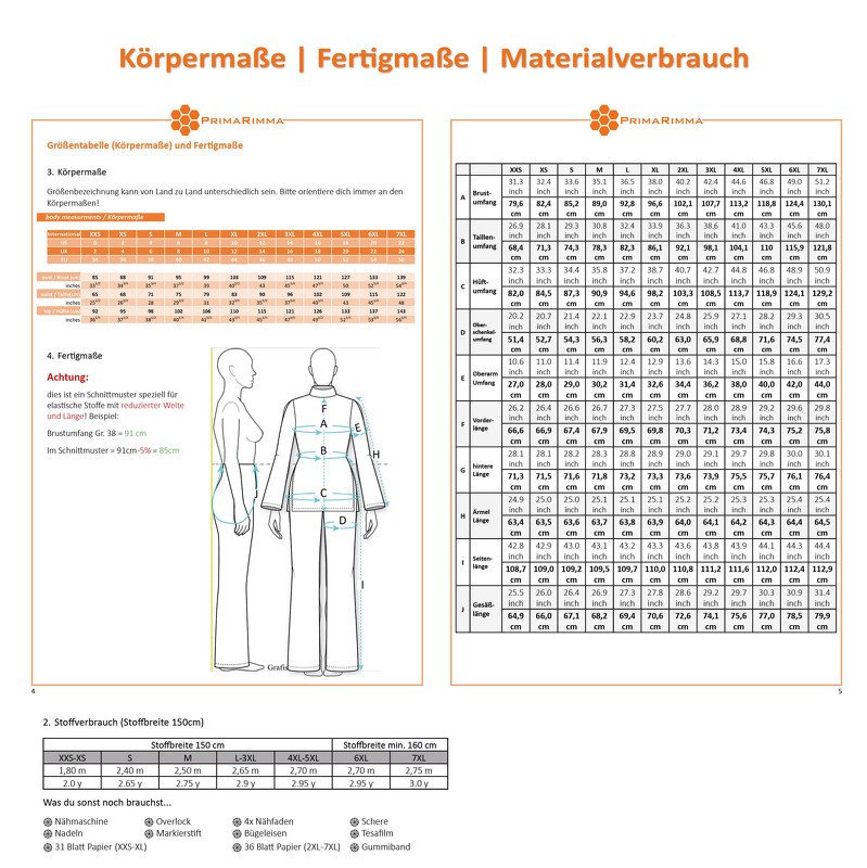 Lounge Set Fiona | Loungewear for Home &amp; Travel | PDF Sewing Pattern