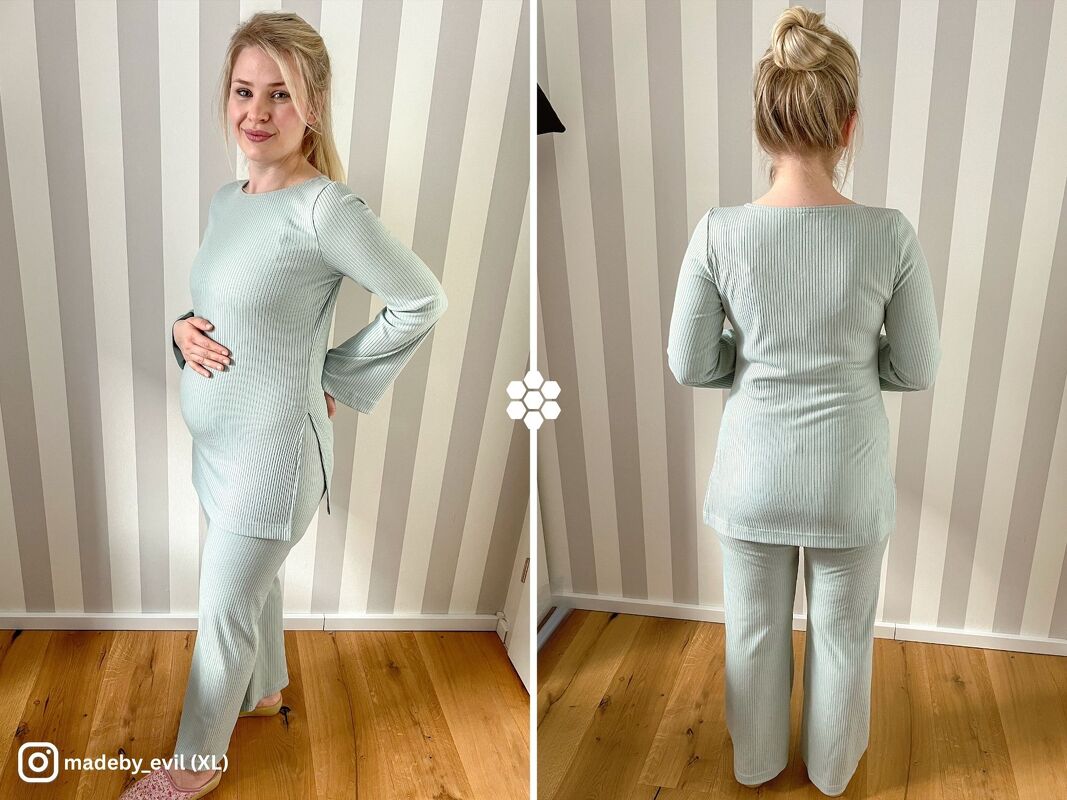 Lounge Set Fiona | Loungewear for Home & Travel | PDF Sewing Pattern - Image 3