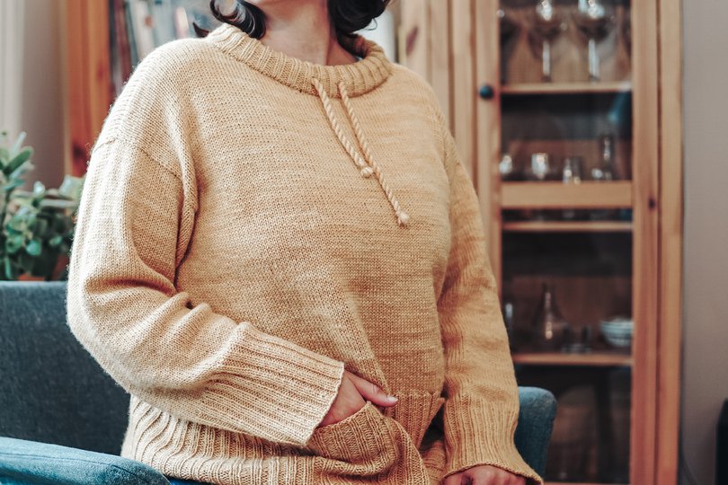 Natascha's WeekendSweater | knitting pattern | sweater, knitted sweater