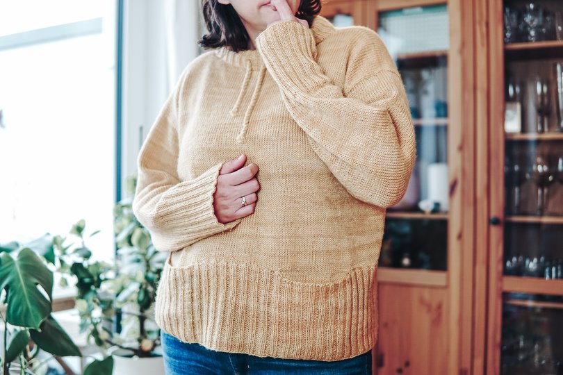 Natascha's WeekendSweater | knitting pattern | sweater, knitted sweater