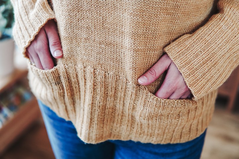 Natascha's WeekendSweater | knitting pattern | sweater, knitted sweater