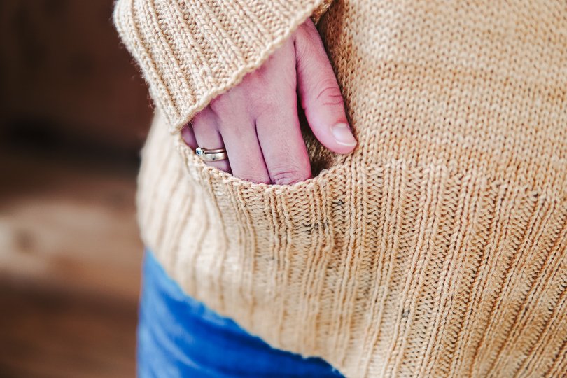 Natascha's WeekendSweater | knitting pattern | sweater, knitted sweater