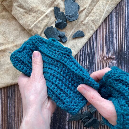 Fingerless Mittens