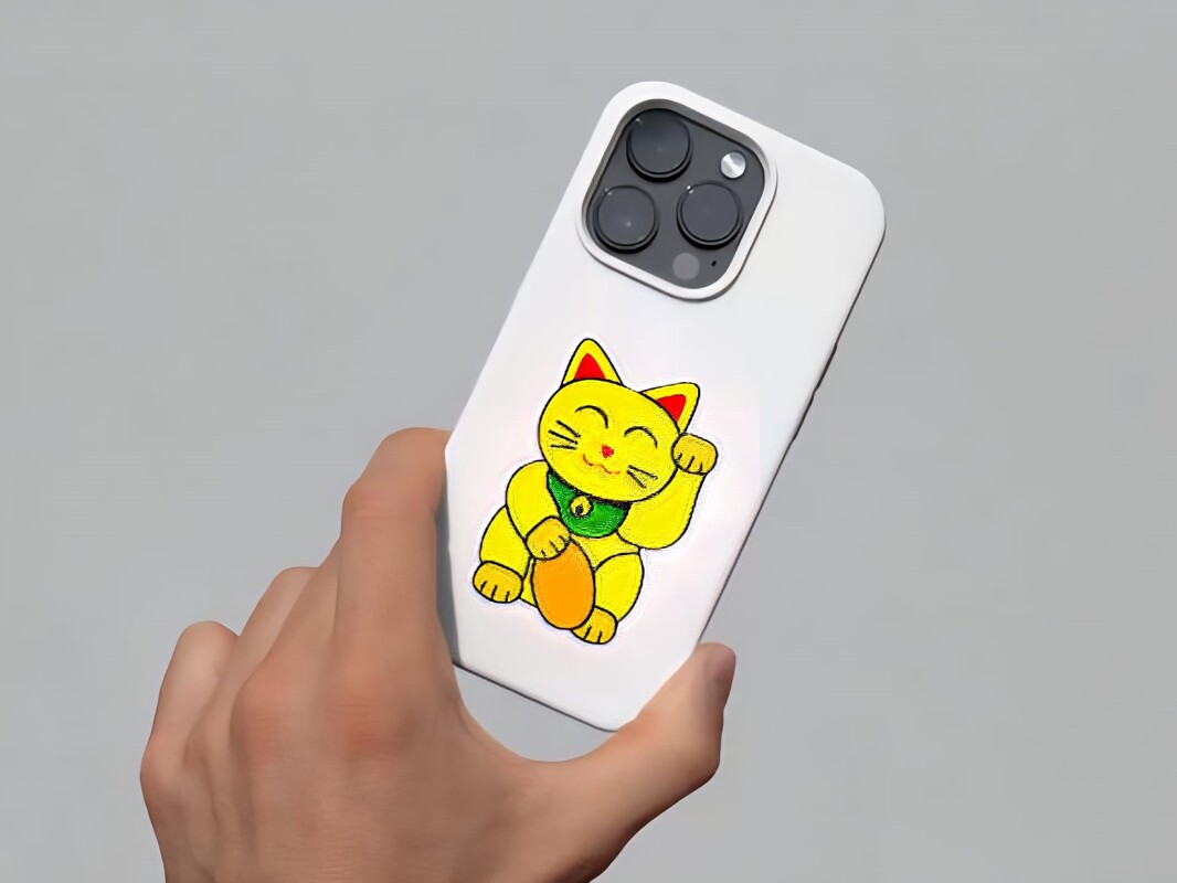 Plotterdatei „Winkekatze“