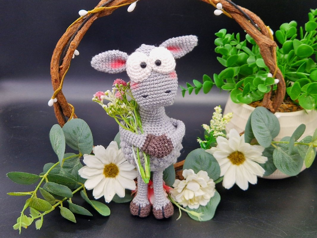 Süßes Lämmchen häkeln
