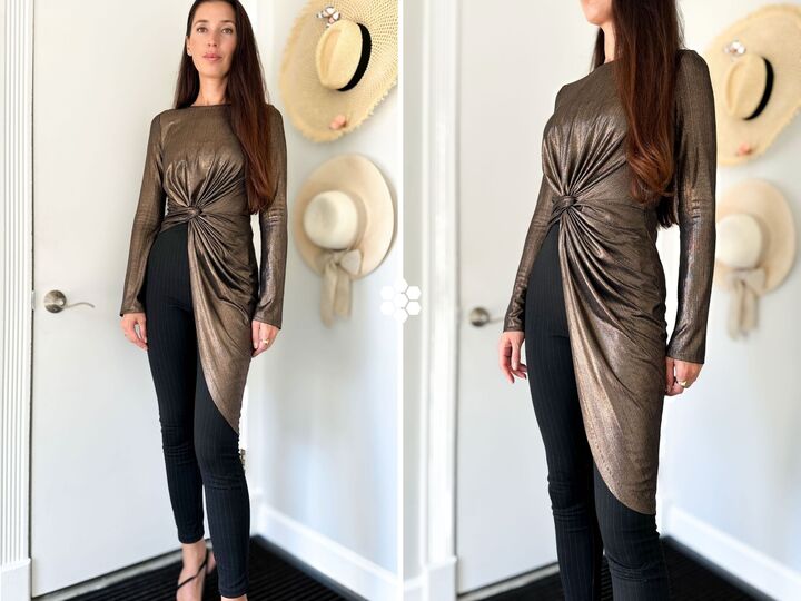 Pullover & Blouse Jasmine | PDF Sewing Pattern | Asymmetrical Twist Design