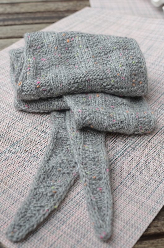 ELMA scarf, knitting pattern, onesize, adjustable