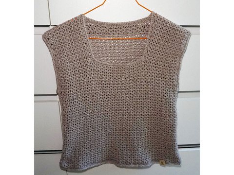 Häkelanleitung für ein cooles Shirt in allen Größen