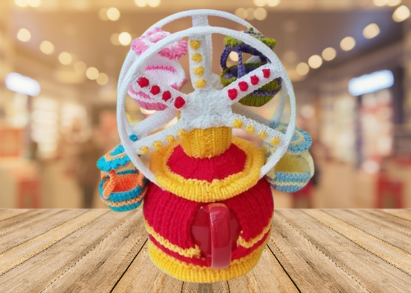 TeaCosyFolk's Big Wheel Tea Cosy Knitting Pattern