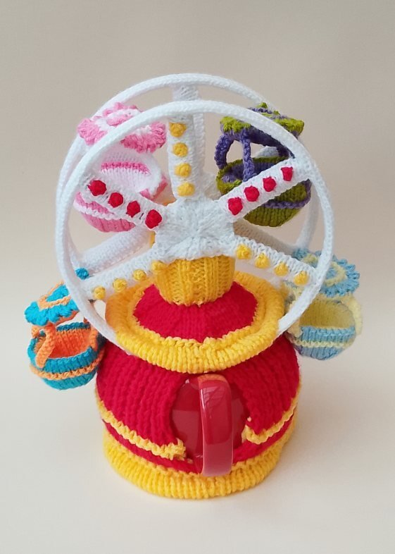TeaCosyFolk's Big Wheel Tea Cosy Knitting Pattern - Image 6