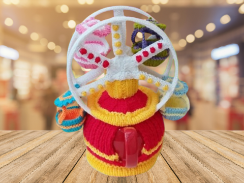 TeaCosyFolk's Big Wheel Tea Cosy Knitting Pattern