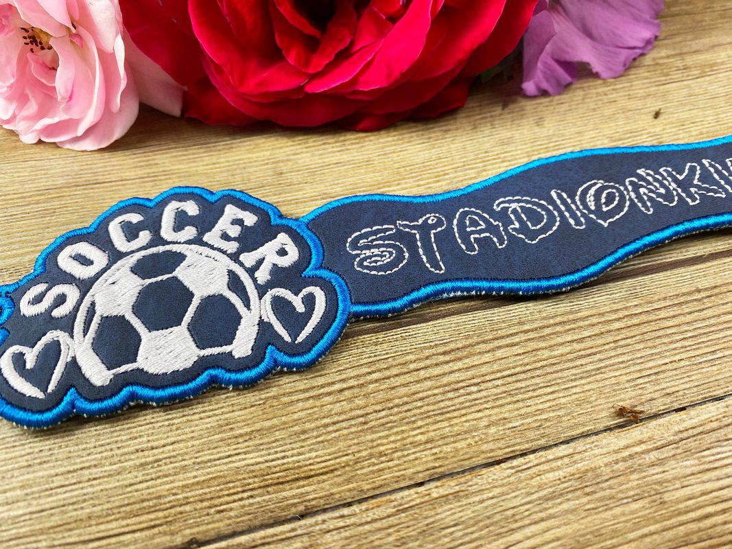 Stickdatei 3D-Anhänger Stadionkind - Bild 3