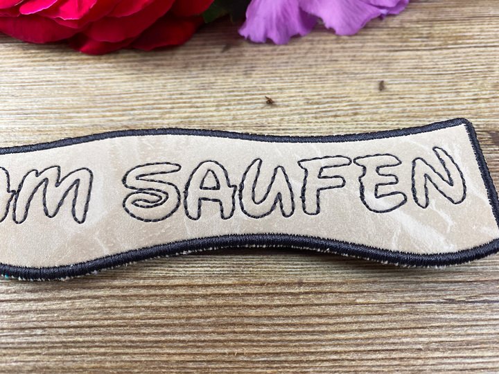 Stickdatei 3D-Anhänger TEAM Saufen