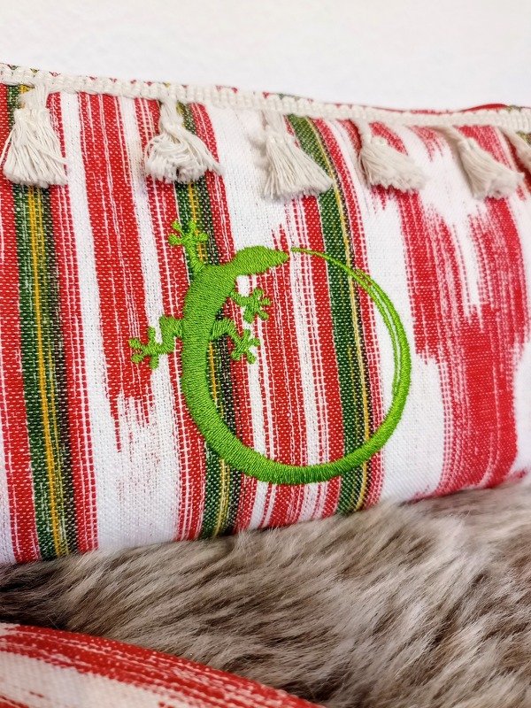 Stickdatei - Geko - Tier - 2 Größen