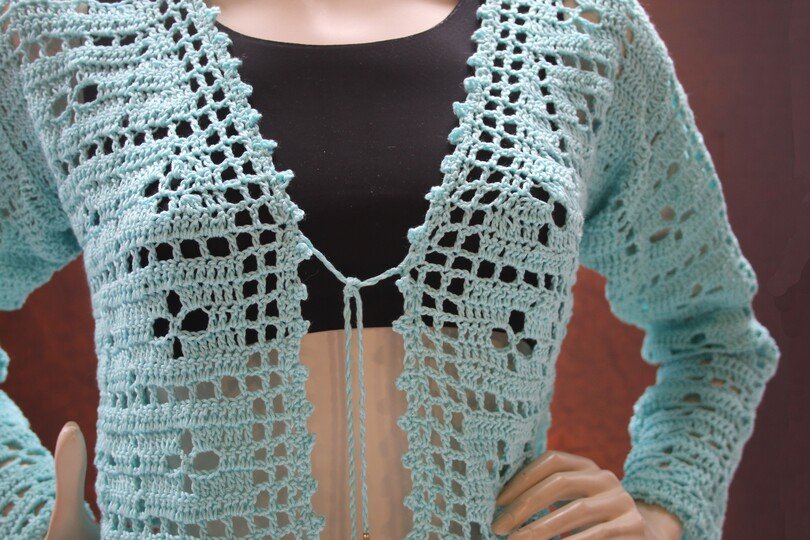 Whispers Crochet jacket – totally on trend PDF Download