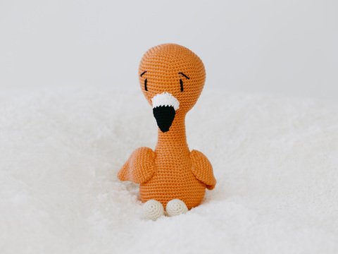 Häkelanleitung Amigurumi Flamingo Flora