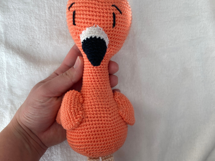 Häkelanleitung Amigurumi Flamingo Flora