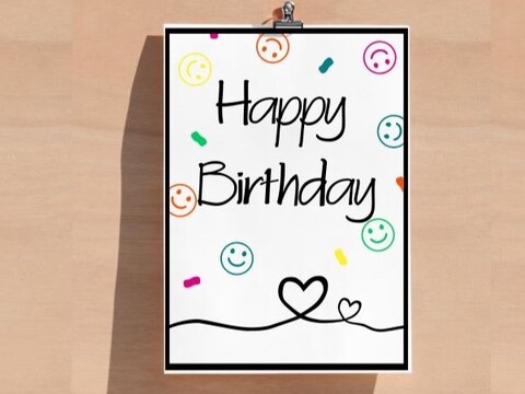 Plotterdatei „Geburtstag“