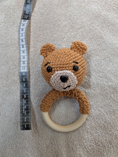 Häkelanleitungs-Set: 5 süße Baby-Greifringe – Tiger, Hase, Bär & Co.
