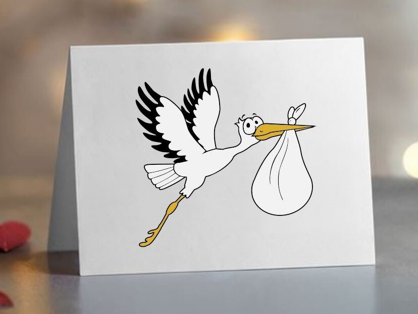 Plotterdatei „Storch“