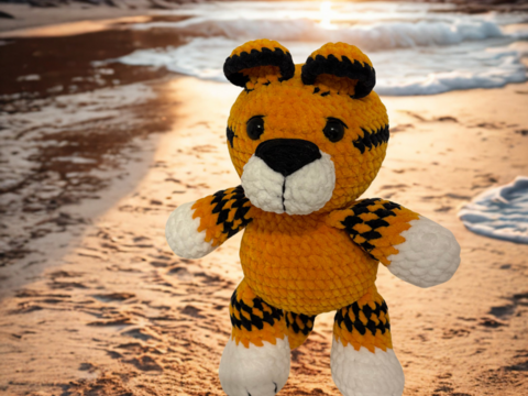 Häkelanleitung: Tiger Simba