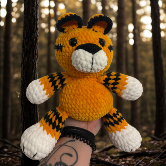 Häkelanleitung: Tiger Simba