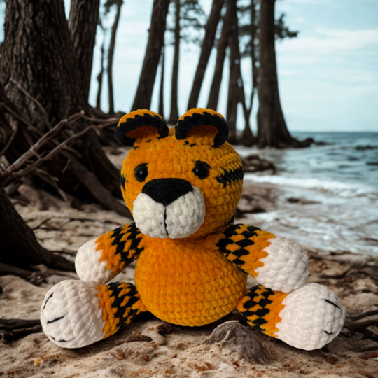 Häkelanleitung: Tiger Simba