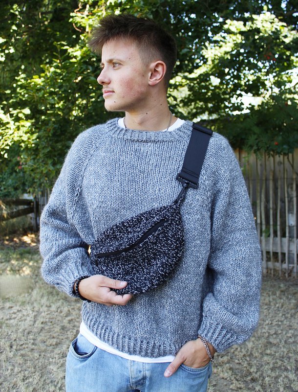 Häkelanleitung Hipbag Twist