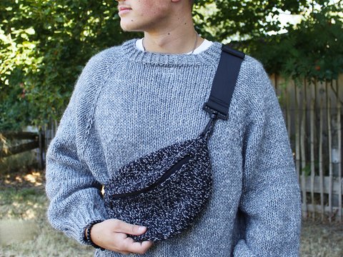 Häkelanleitung Hipbag Twist