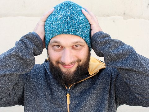 Häkelanleitung Mütze Zugspitze