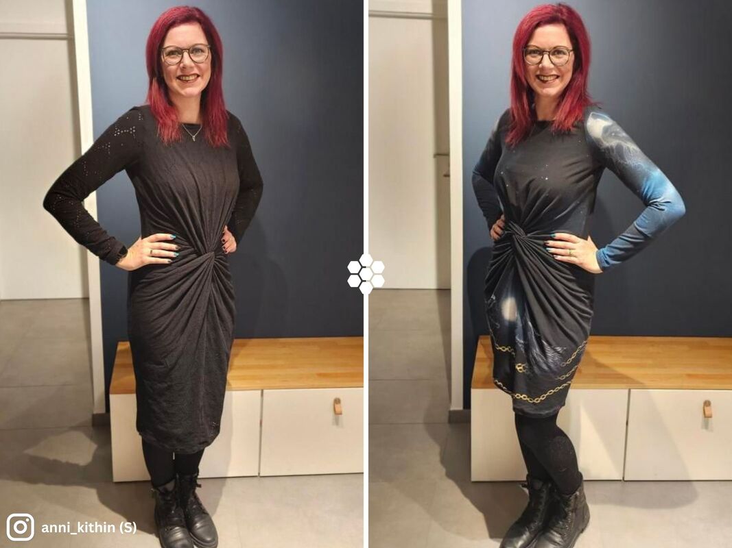 Dress Jasmine | PDF sewing pattern | Twisted Knot Design | Sizes XXS–7XL - Image 4