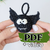 Amigurumi Bat Crochet Pattern: Mini Bat Halloween Keychain