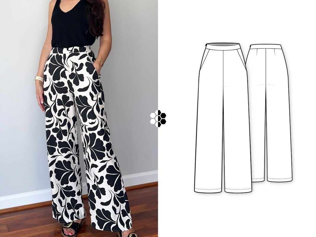 Hose und Shorts Rita | Klassische Form | PDF-Schnittmuster Damen | Gr.34–56 - Bild 6