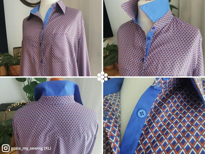 Blouse Kaia | PDF sewing pattern | Instructions & videos | Sizes XXS–7XL