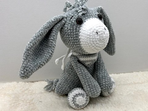 Häkelanleitung Amigurumi Esel Eric
