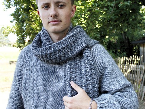 Häkelanleitung Schal Colorado