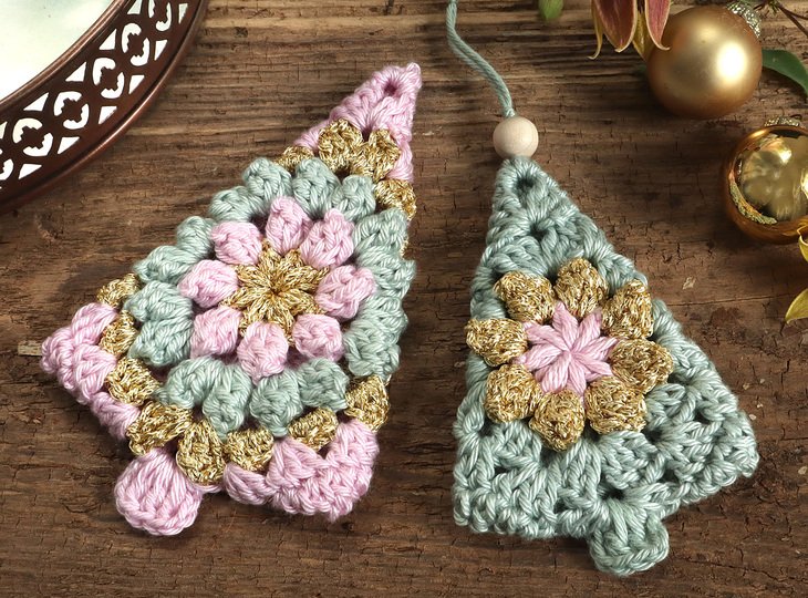 Granny Tree "Pastel Magic" - Garland, Tree Decorations, Gift Tags