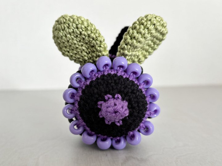 Häkelanleitung Fidget Halloween Biene Hexe Perlen, Amigurumi Biene, Fidget