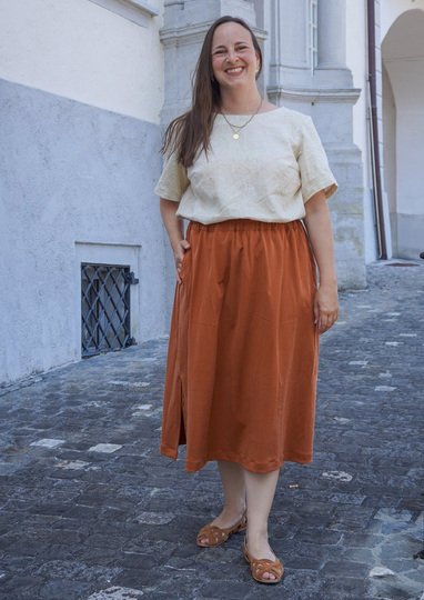 Bine - Damenrock mit Gummizug Gr.34-50