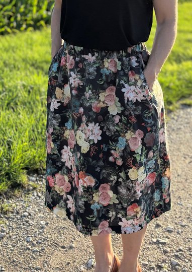 Bine - Damenrock mit Gummizug Gr.34-50