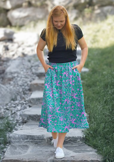 Bine - Damenrock mit Gummizug Gr.34-50