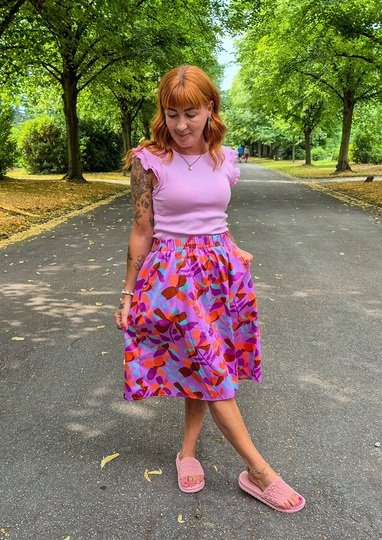 Bine - Damenrock mit Gummizug Gr.34-50