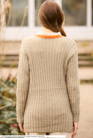 Jacke mit aufgesetzten Taschen