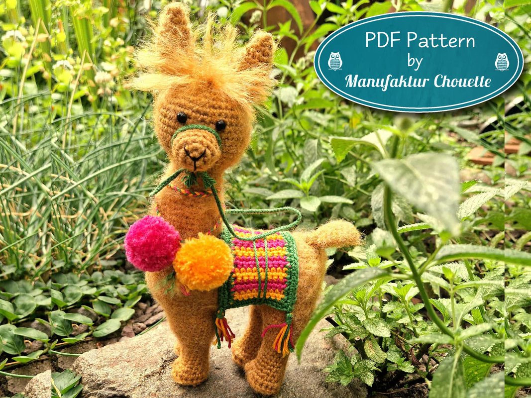 Dagmar das Lama - Häkelanleitung PDF, ausführlich mit vielen Fotos - Bild 10