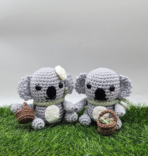 Koala Couple- Crochet Amigurumi- English