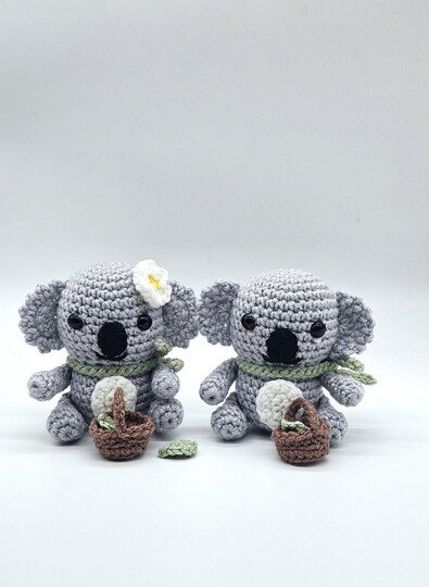 Koala Couple- Crochet Amigurumi- English